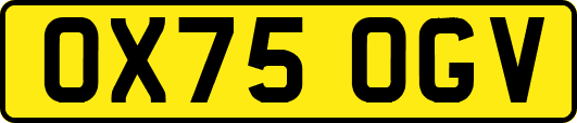 OX75OGV