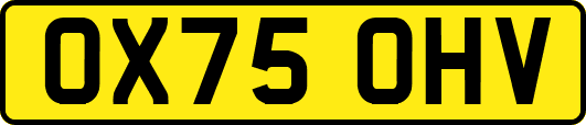 OX75OHV