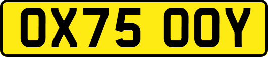 OX75OOY