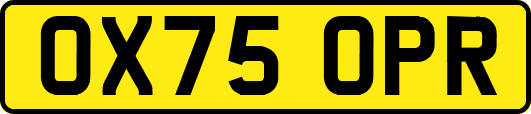 OX75OPR