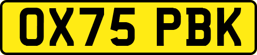 OX75PBK