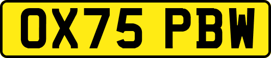 OX75PBW