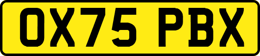 OX75PBX