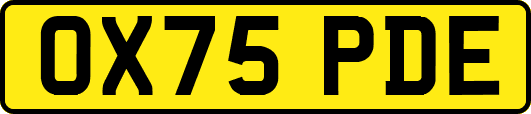 OX75PDE