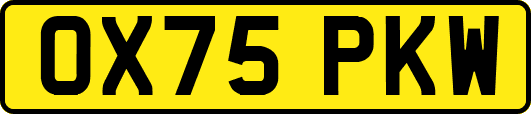OX75PKW