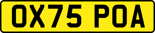 OX75POA