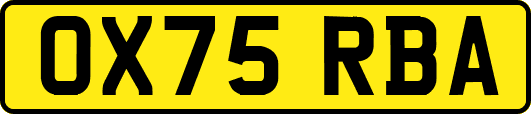 OX75RBA