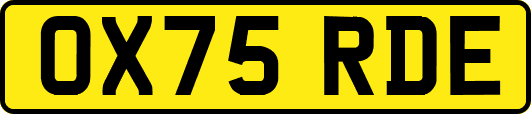 OX75RDE