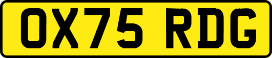 OX75RDG