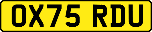 OX75RDU