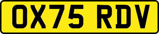 OX75RDV
