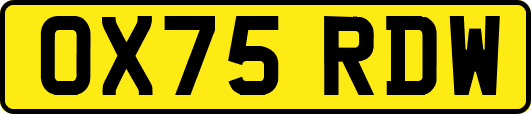 OX75RDW