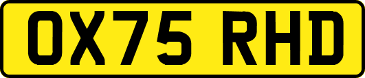 OX75RHD