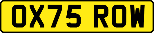 OX75ROW