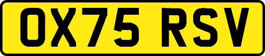 OX75RSV