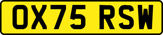 OX75RSW