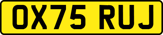 OX75RUJ