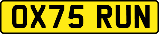 OX75RUN