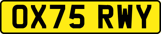 OX75RWY
