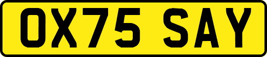 OX75SAY