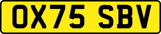 OX75SBV