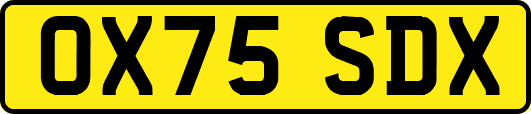 OX75SDX