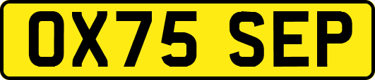 OX75SEP