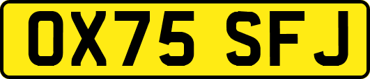 OX75SFJ