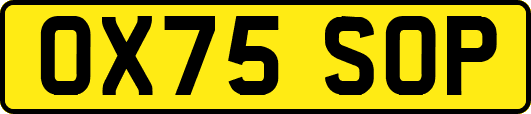 OX75SOP