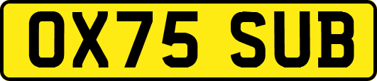 OX75SUB