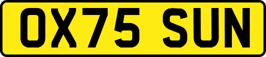 OX75SUN