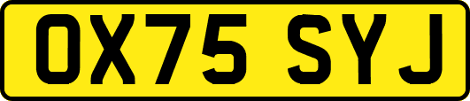 OX75SYJ
