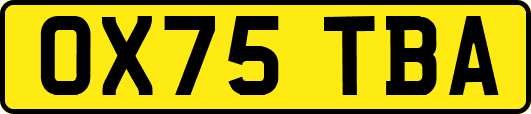 OX75TBA