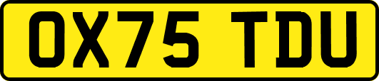 OX75TDU