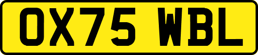 OX75WBL