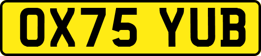OX75YUB