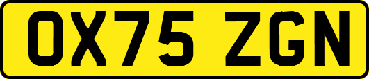 OX75ZGN