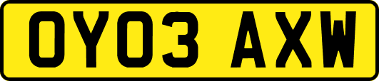 OY03AXW