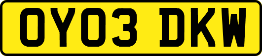 OY03DKW