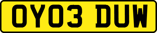 OY03DUW