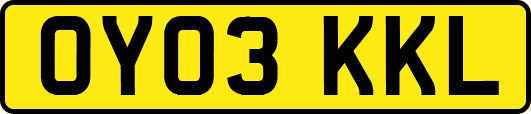 OY03KKL