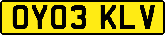 OY03KLV