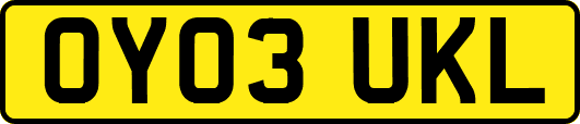 OY03UKL