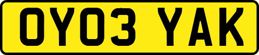 OY03YAK
