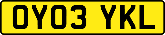 OY03YKL