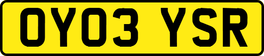 OY03YSR