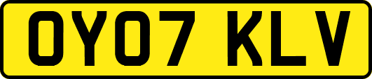 OY07KLV