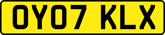 OY07KLX