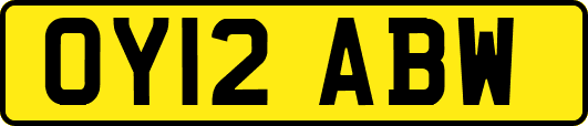OY12ABW