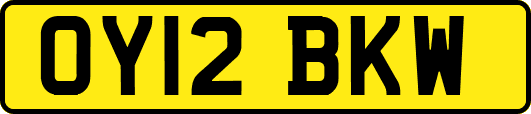 OY12BKW